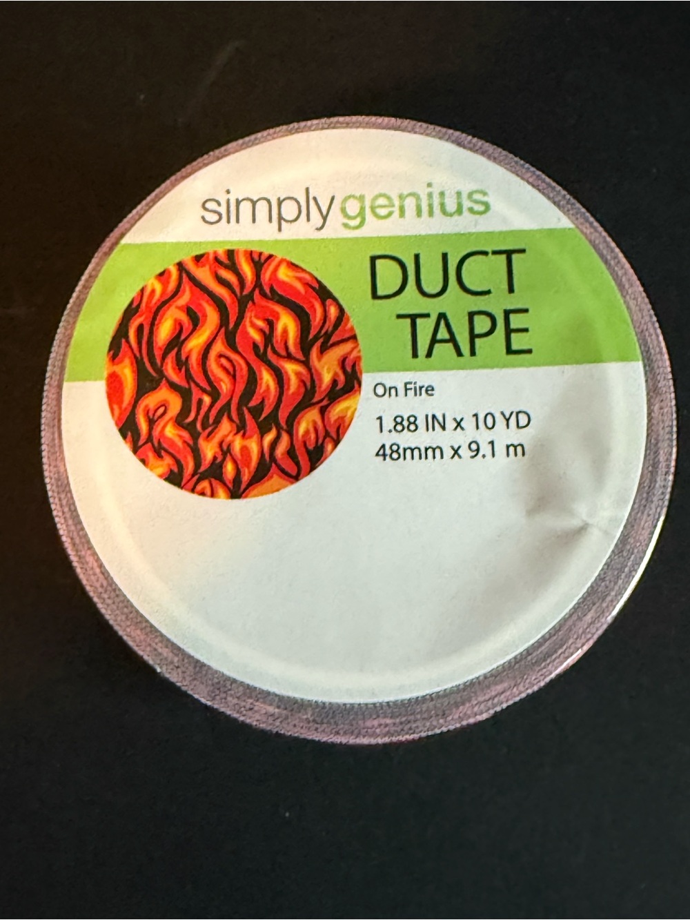 Simply Genius On Fire Duct Tape - With Extras!